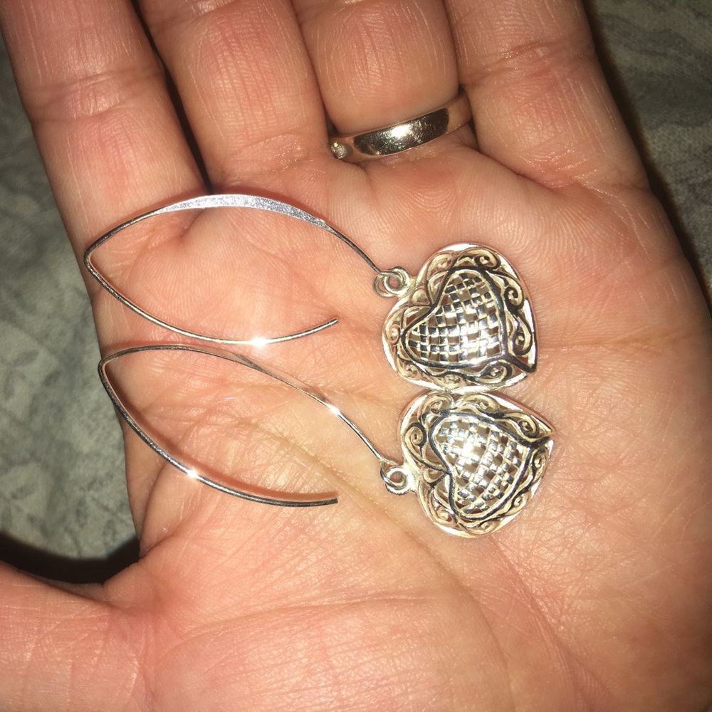 Silver Hoop Earrings