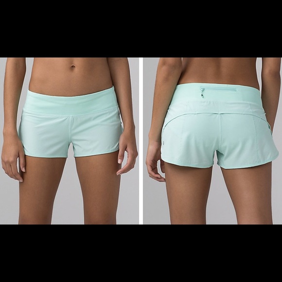 lululemon toothpaste shorts