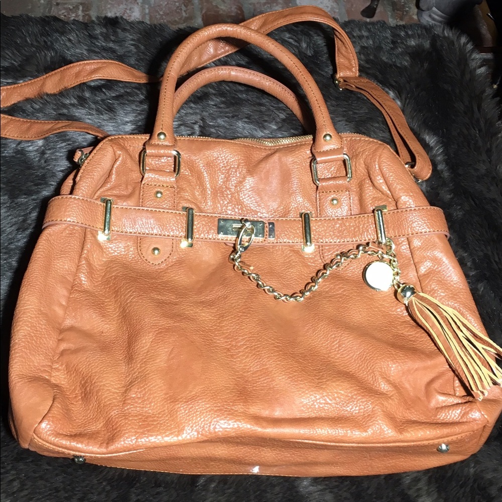 Steve Madden caramel bag NWOT