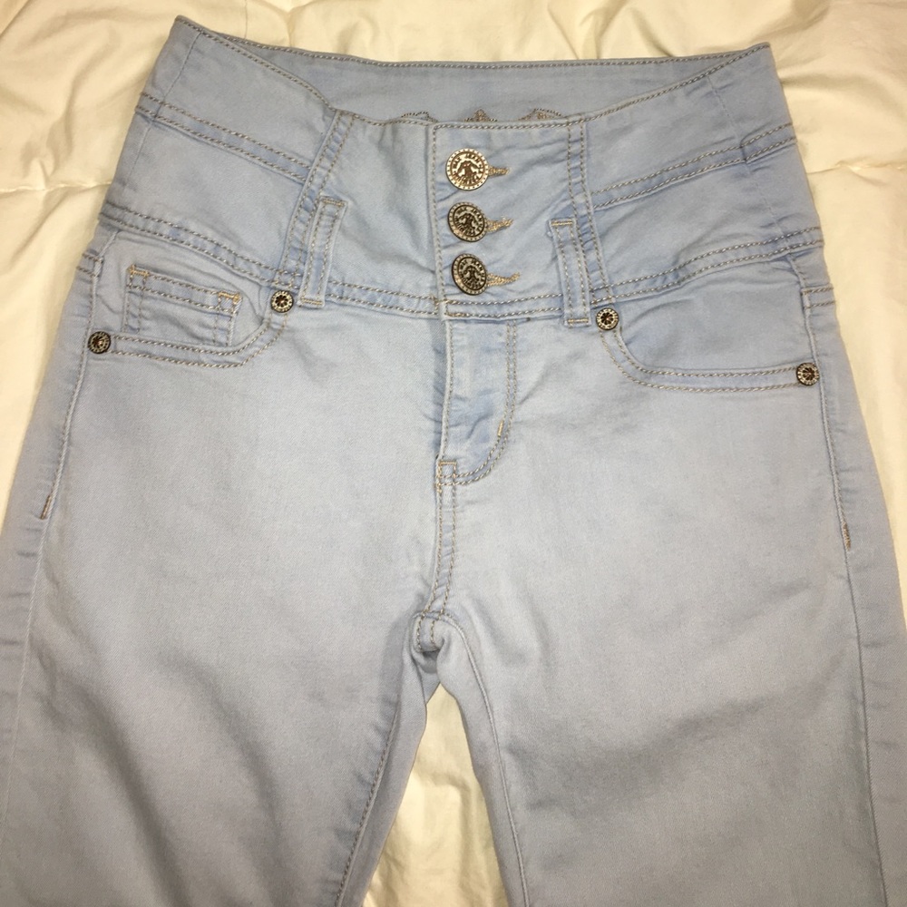 Light Blue Washed Jeans