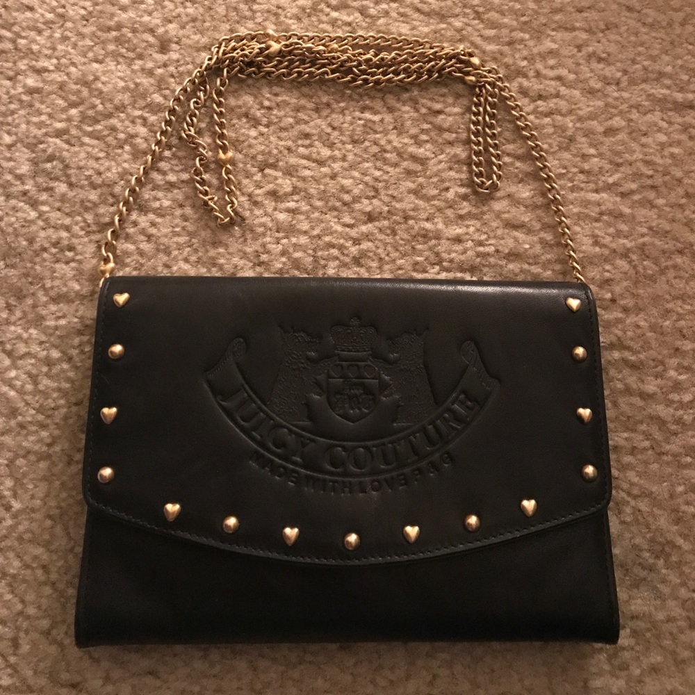 Juicy Couture Leather Shoulder Bag.