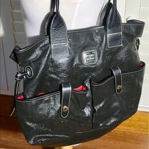 Dooney and Bourke large black bag! Gorgeous!!