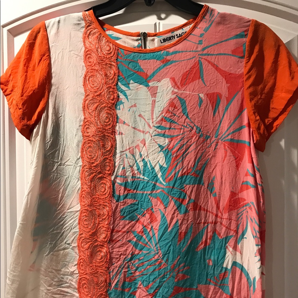 Colorful summer top