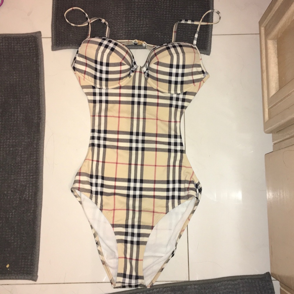 Burberry monokini swimsuit! Authentic!