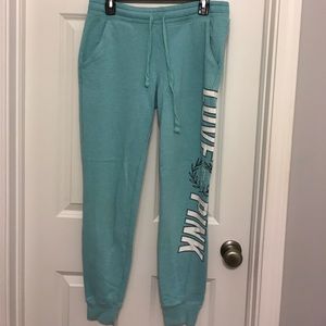 PINK Victoria's Secret blue sweatpants