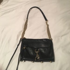 Rebecca Minkoff Mac Mini (black/gold)