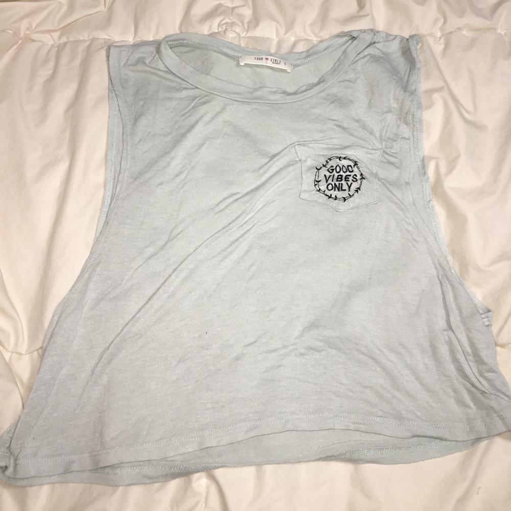 Good Vibes Only Muscle Tee