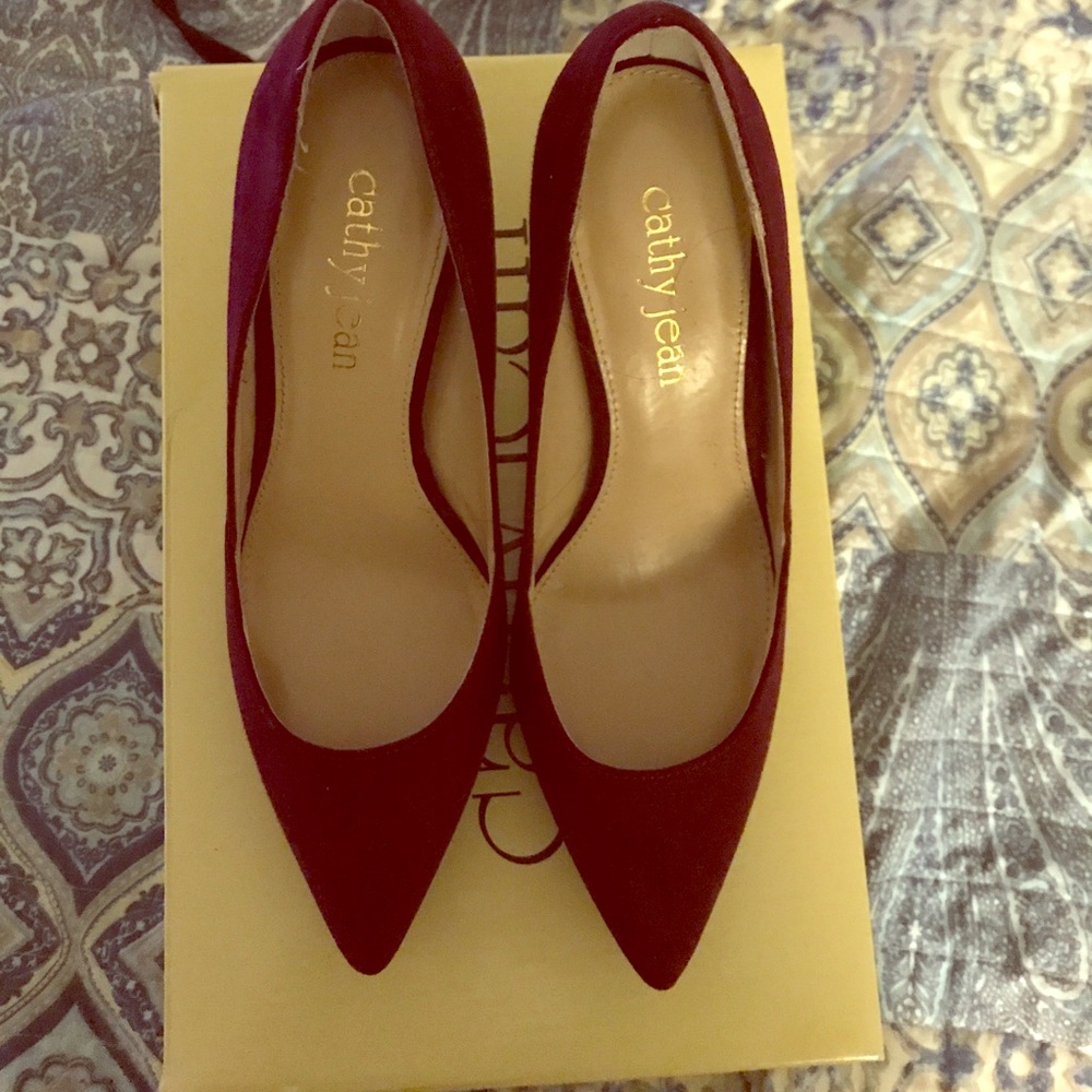 Cathy Jean suede shoes
