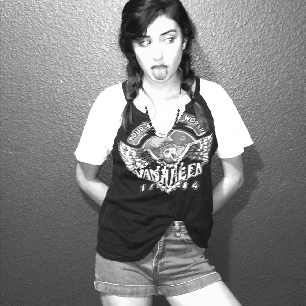 ⚡️Graphic Van Halen Baseball Tee