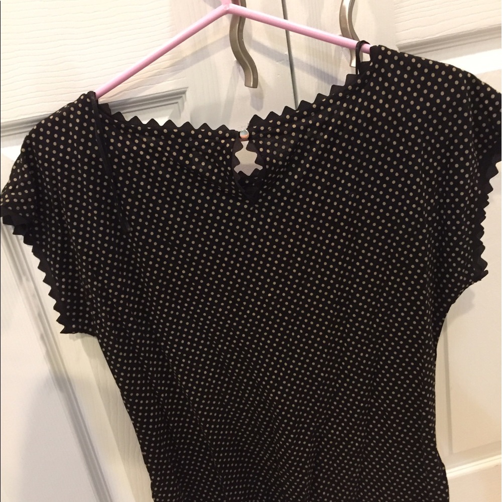Nice polkadot shirt perfect for a nice occasion