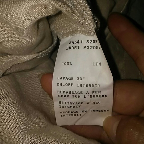 Offers❤Sandro Cream Shimmer Shirts - Picture 7 of 8