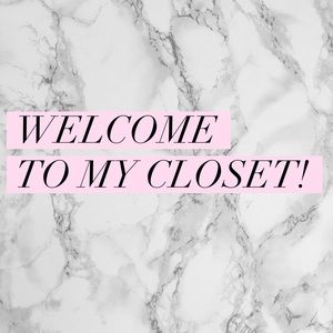 Welcome!Thank you so much for visiting my closet!