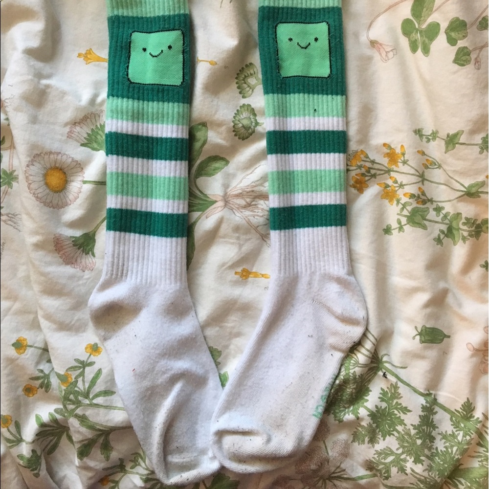 Adventure time BMO knee high socks