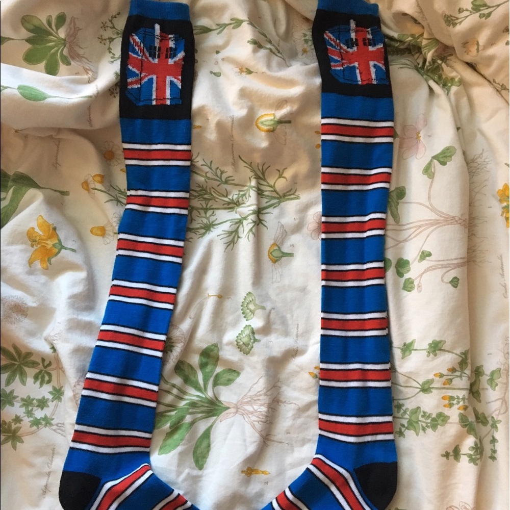 Doctor who thigh high socks