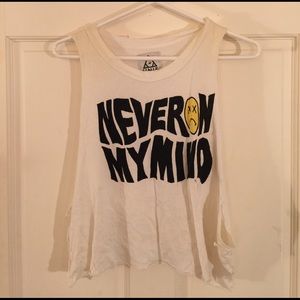 UNIF never on my mind tank cropped sz M