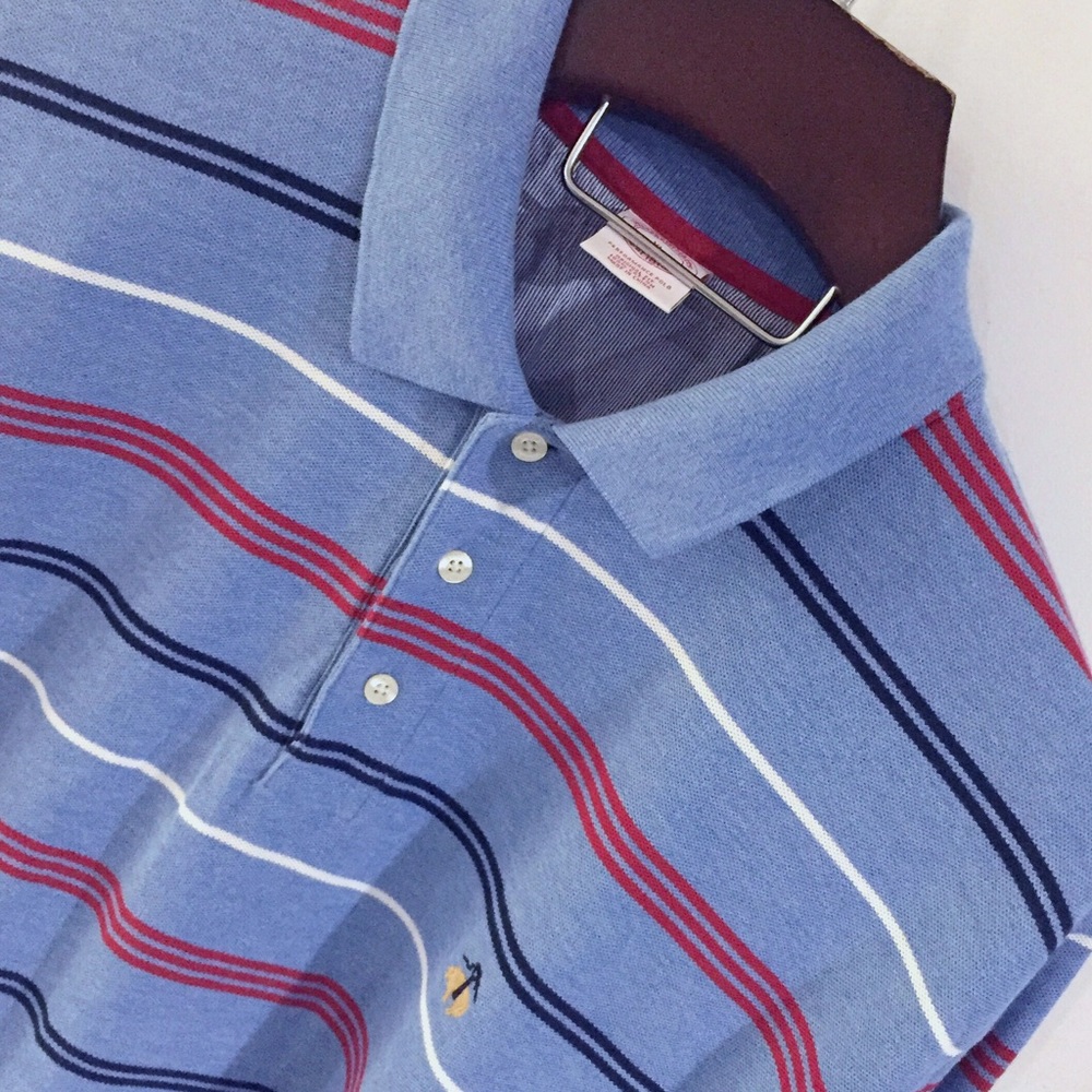 EUC Brooks Brothers long sleeve Polo Shirt size XL