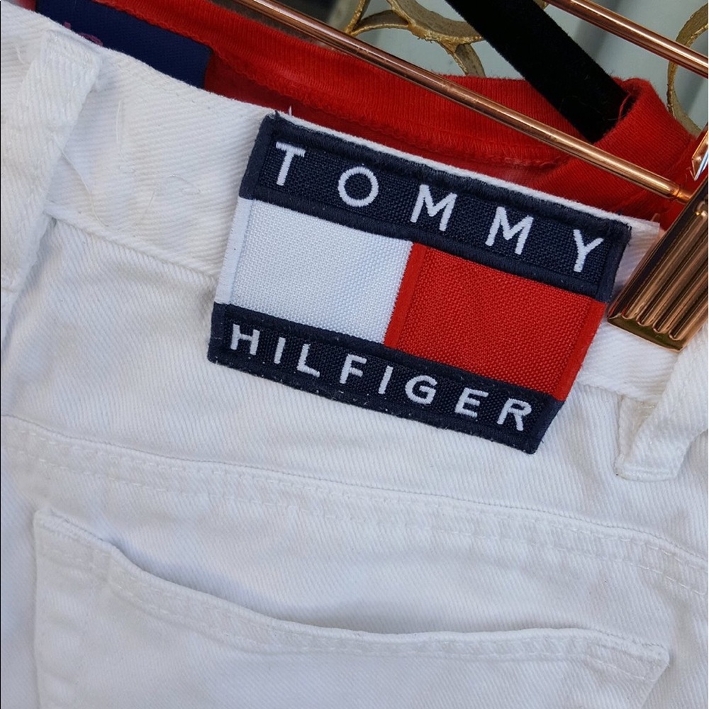90's tommy high waisted shorts