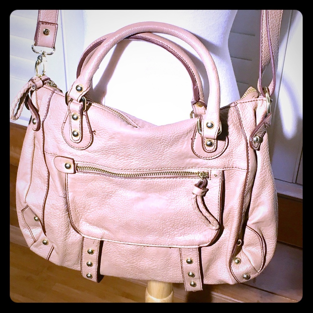 Steve Madden bag, gorgeous cream w. Gold hardware