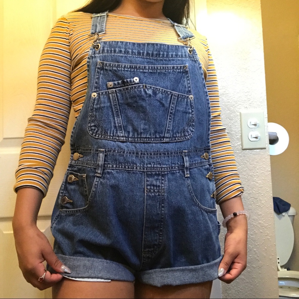 denim overalls
