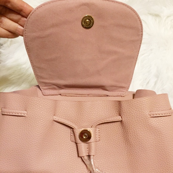 Gold ring pink backpack - Picture 5 of 6