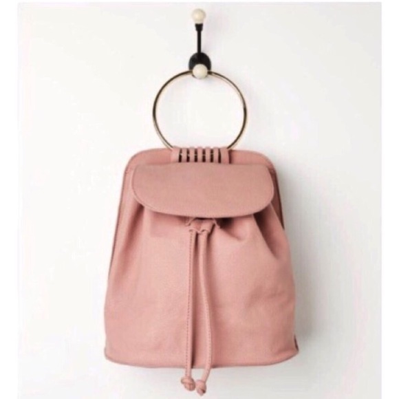 Gold ring pink backpack - Picture 3 of 6