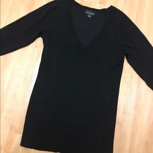 Metaphor Deep V Neck Sweater