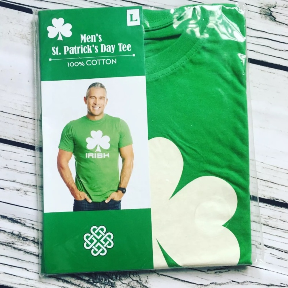 Irish ☘️ Exclusive Novelty Men’s 100% Cotton Tee - Picture 2 of 2