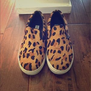 Steve Madden Ecentrcl leopard print slip ons