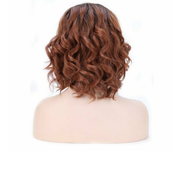 Beautiful Black to Auburn LaceFront Wig
