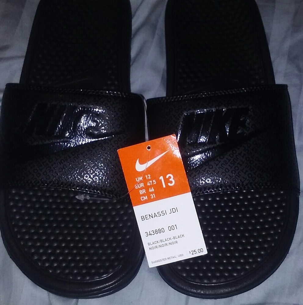 Nike slides size 13