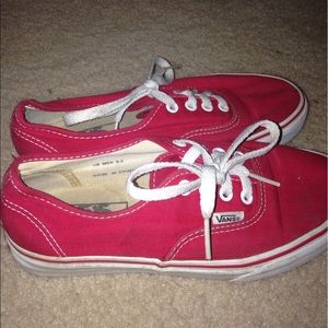 Red vans