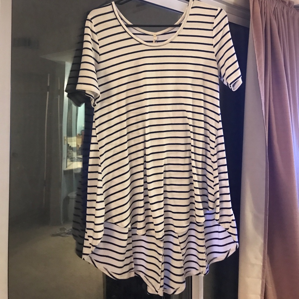 Striped tunic