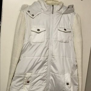 Adorable White Christmas Jacket