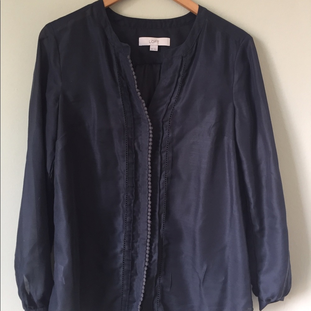 Ann Taylor Loft Maternity Blouse, XS