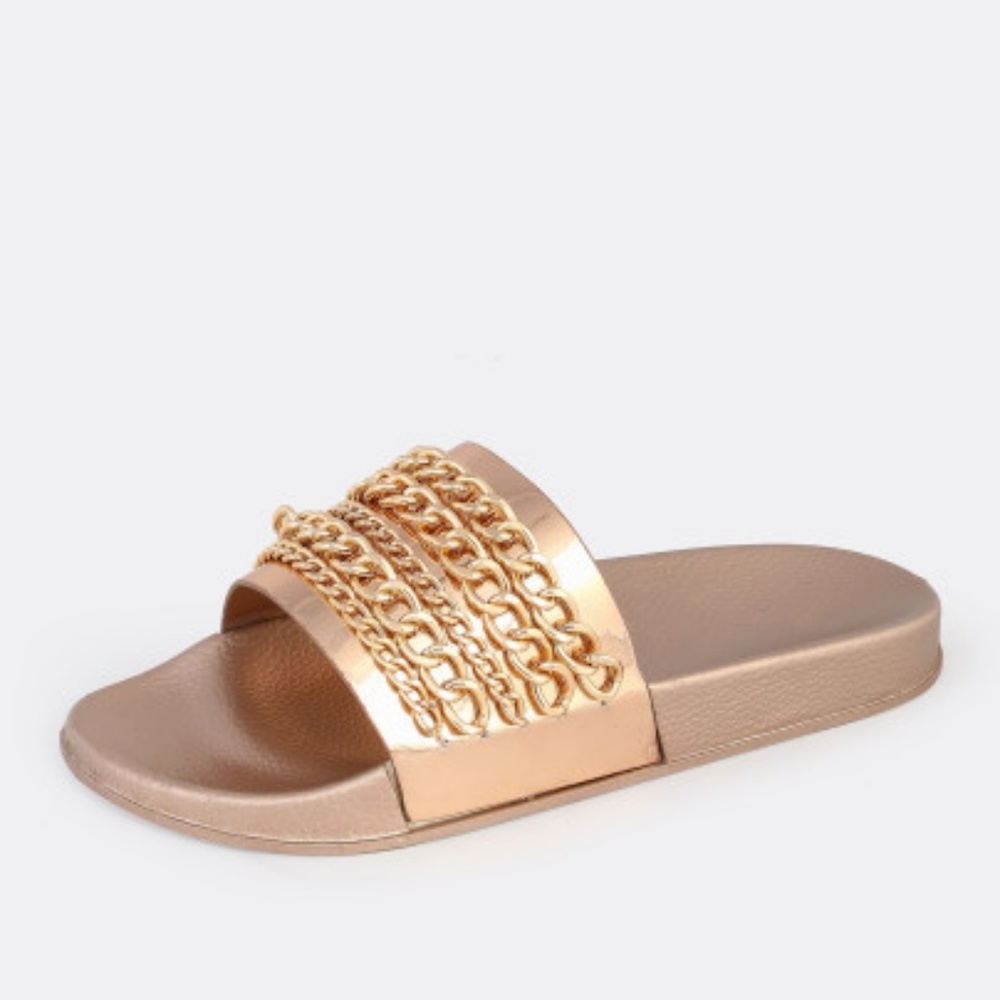 Metallic Chain Slides