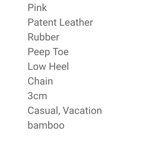 Metallic Chain Slides - Picture 2 of 4