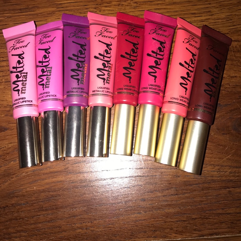8 Melted liquid lipstick bundle