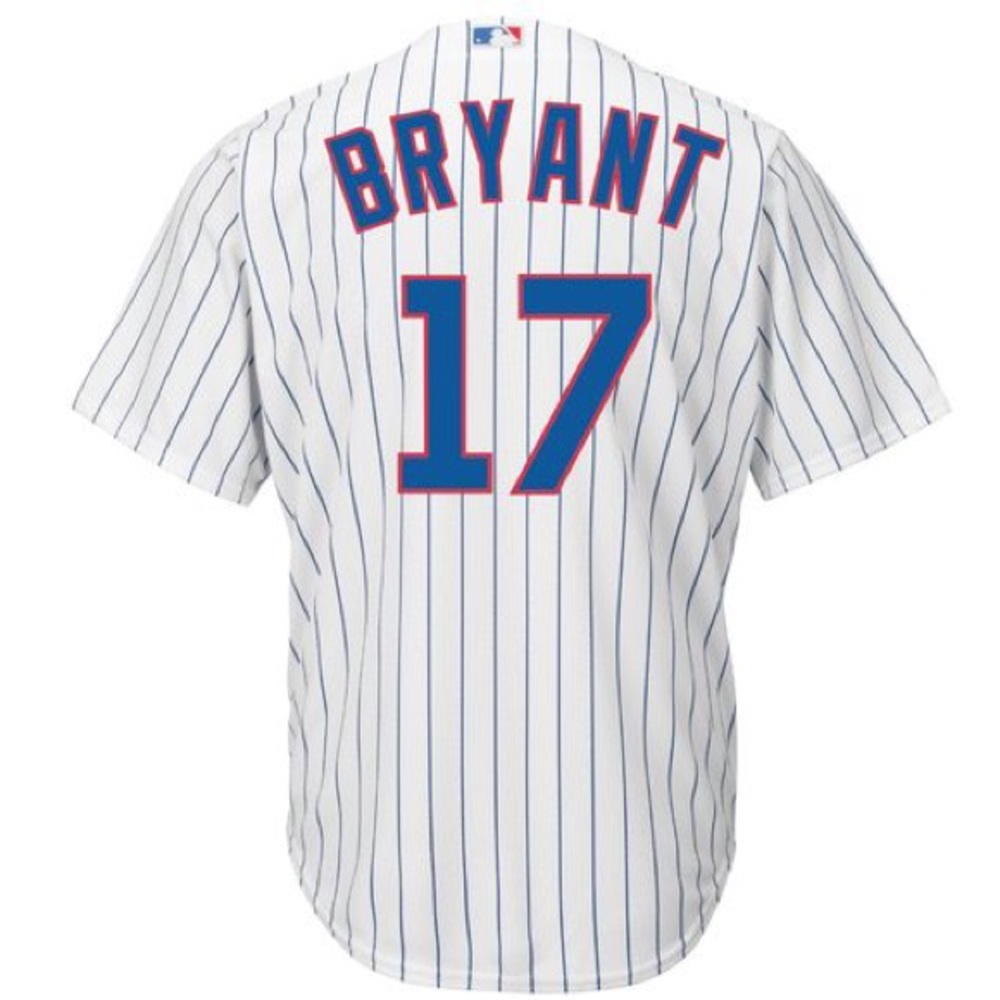 Majestic Men's Chicago Cubs Kris Bryant #17 Jersey