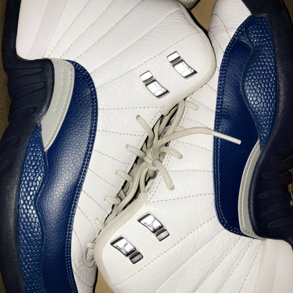 French Blue 12s Jordan's
