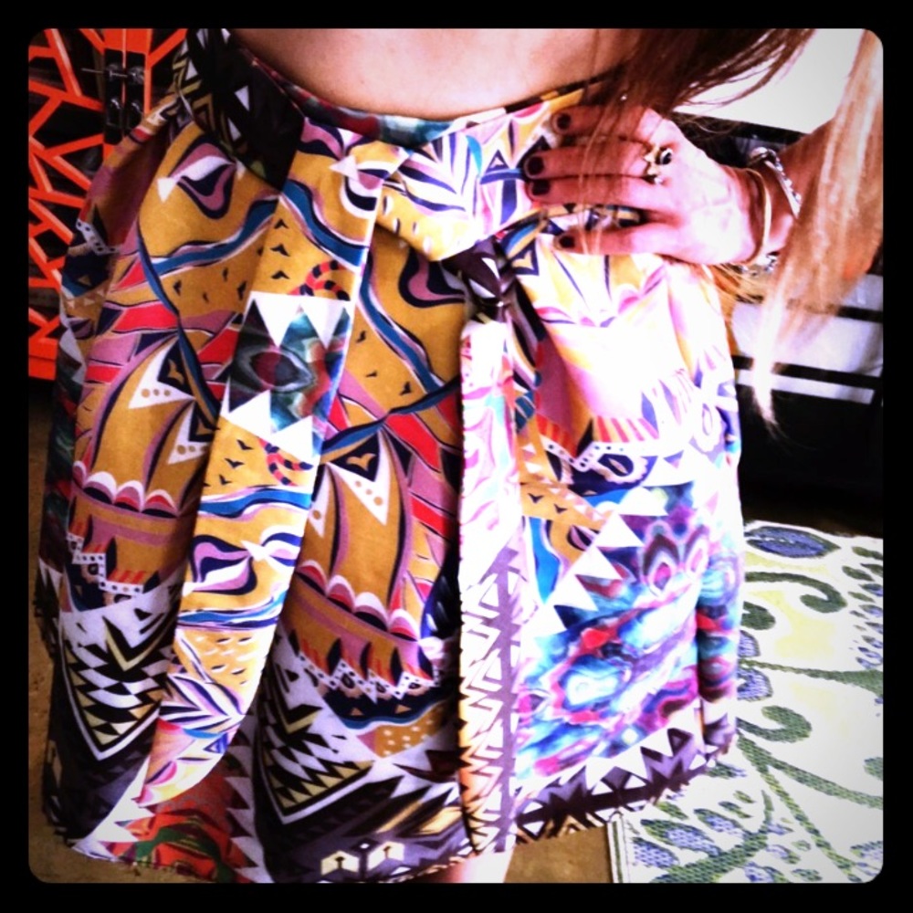 Aztek All over full skirt from Anthropologie