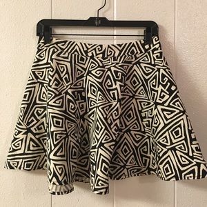 Tribal skater skirt