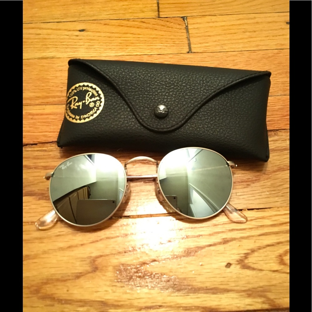 Round ray band Sunglasses