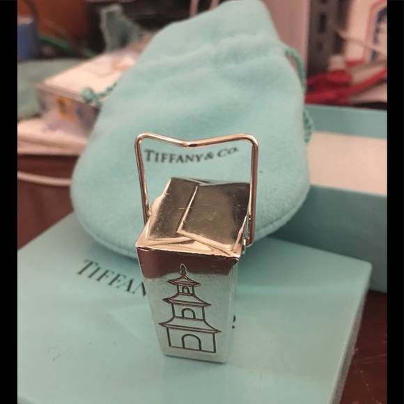 Tiffany & Co. Jewelry Tiffany Co Chinese Takeout Pagoda Pill Box