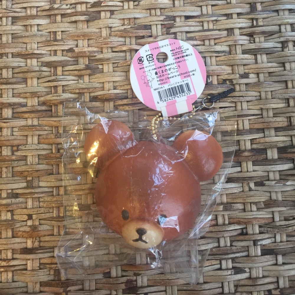 Bear 🐻 School mascot head squishy