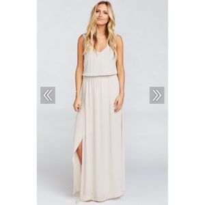 KENDALL MAXI DRESS ~ SHOW ME THE RING CRISP