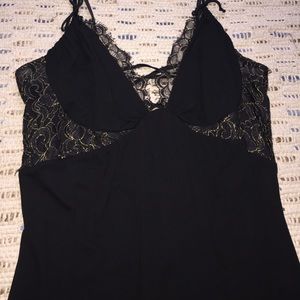 BeBe Black and Gold sexy dress