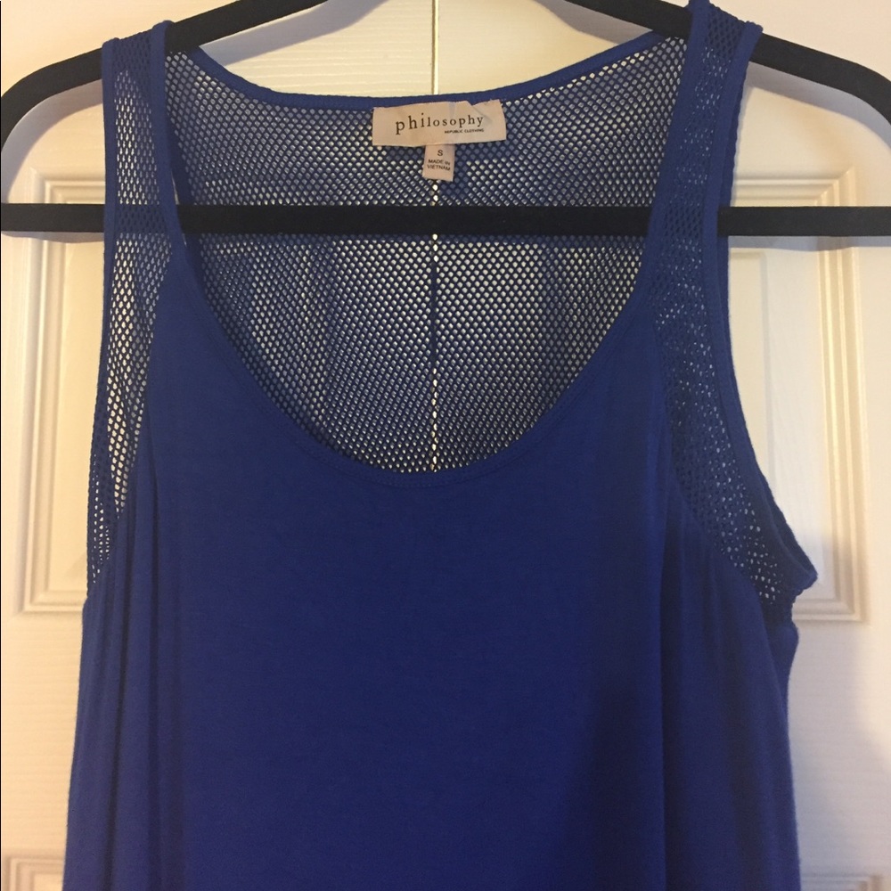 Cobalt blue Philosophy dress