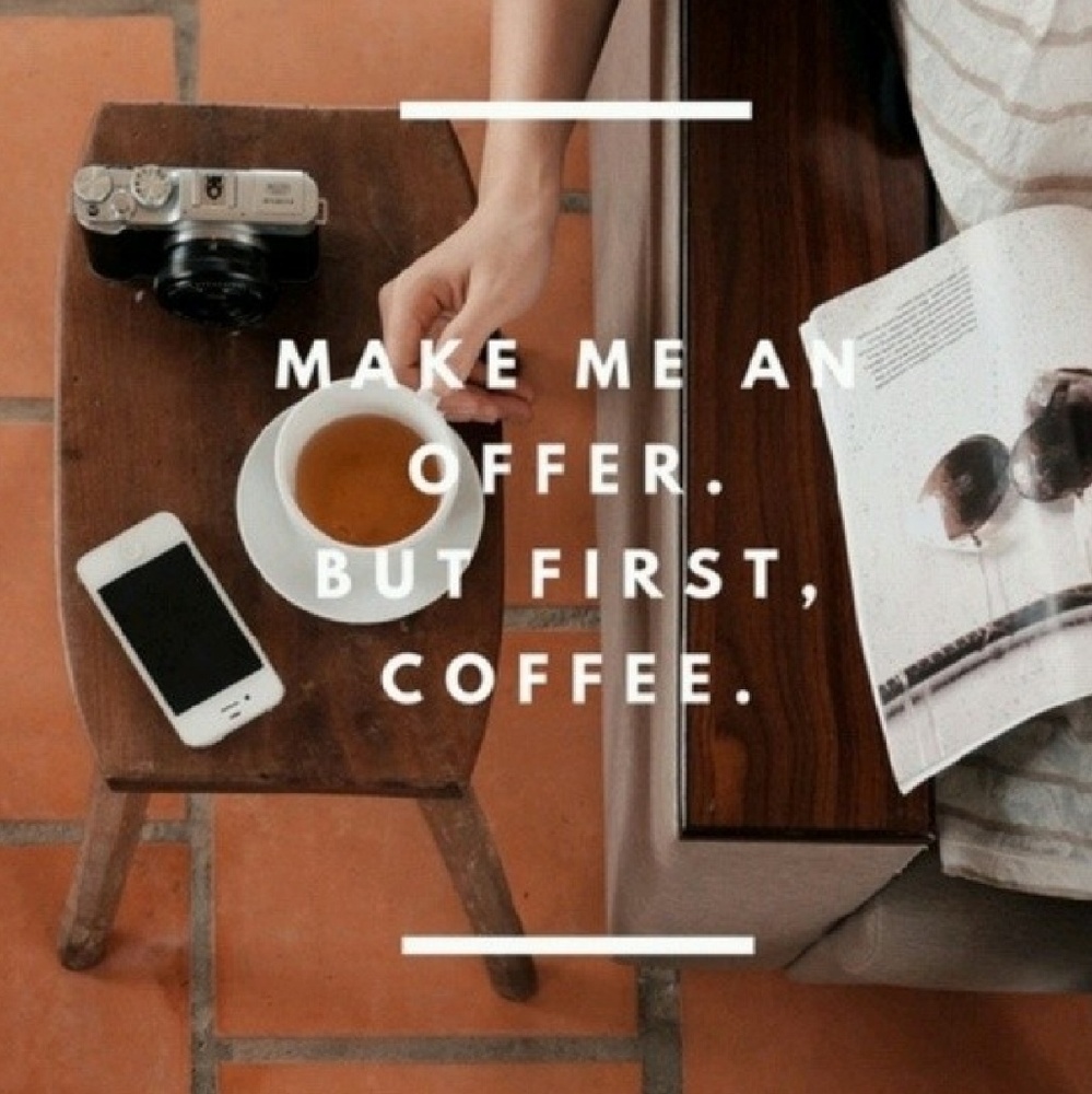 Happy weekend! Make me an offer!