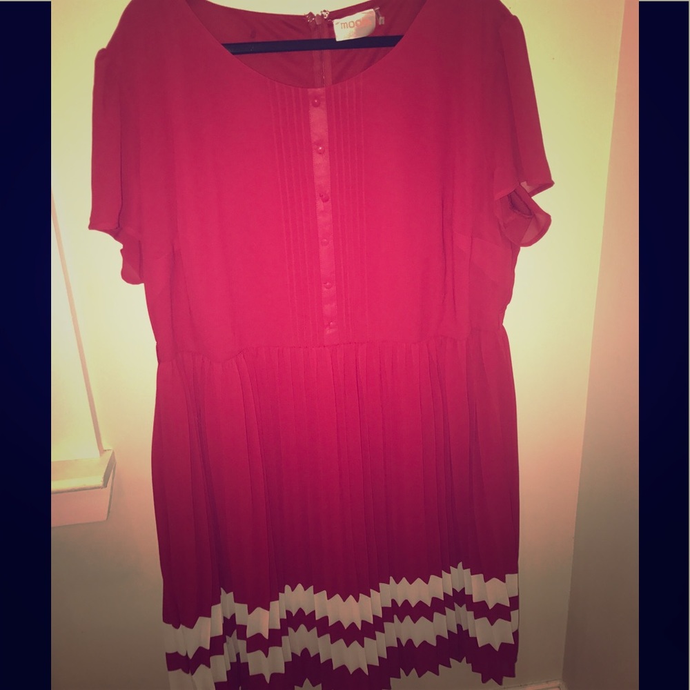 ****ModCloth *** Vintage *** Red Plus Dress