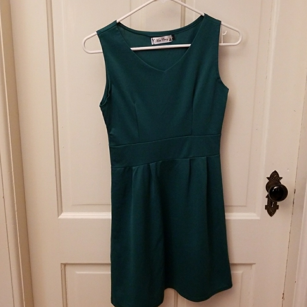 Dress spruce green